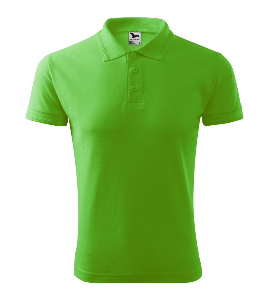 MALFINI Pánská polokošile Pique Polo - Apple green | M