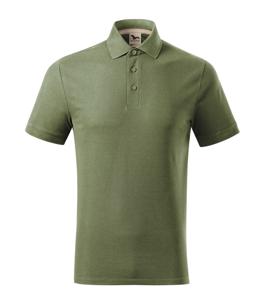 MALFINI Pánska polokošeľa Prime - Khaki | L