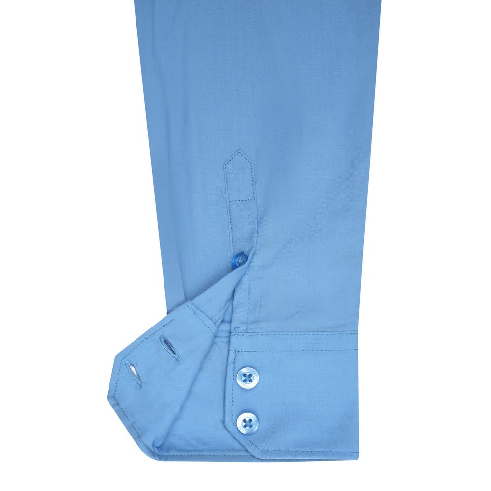 James & Nicholson Dámská košile s dlouhým rukávem JN677 - Tmavě modrá | XXXL