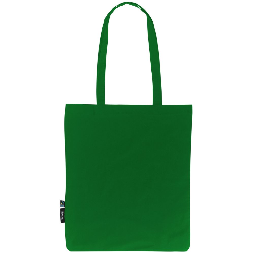 Levně Neutral Nákupní taška přes rameno z organické Fairtrade bavlny - Zelená