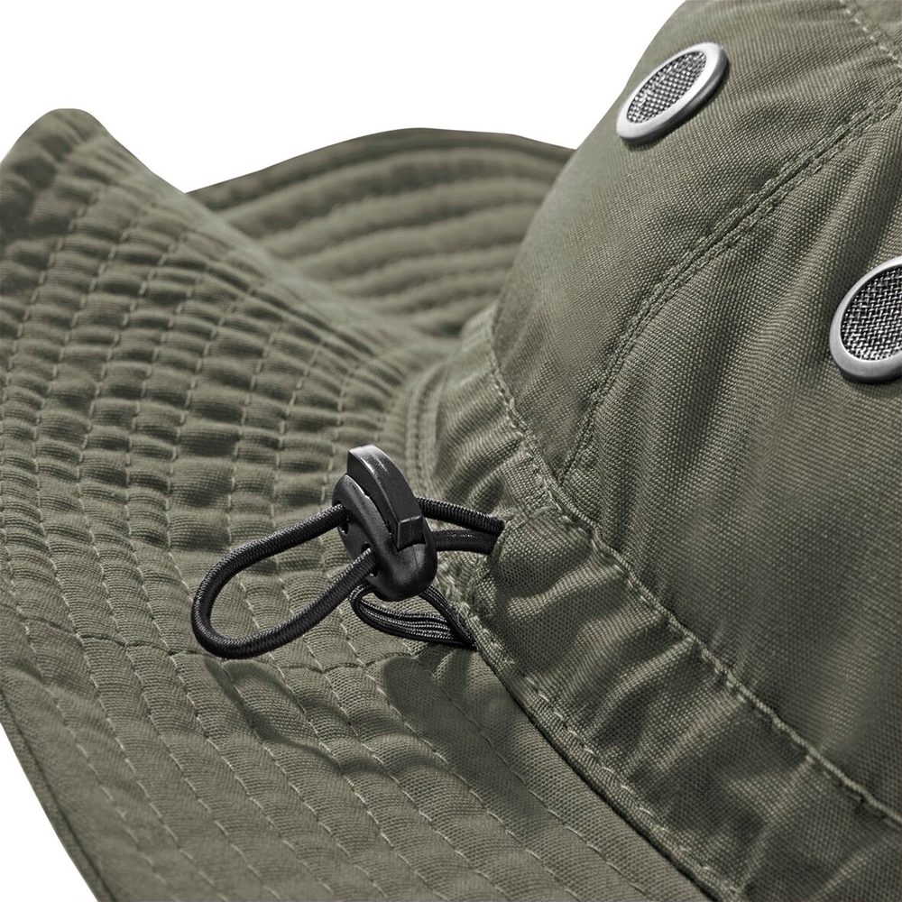 Beechfield Cargo Bucket Hat - Olivová