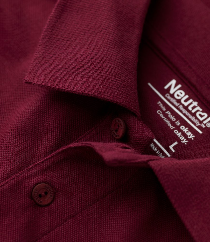 Neutral Pánská polokošile Classic z organické Fairtrade bavlny - Dusty indigo | M