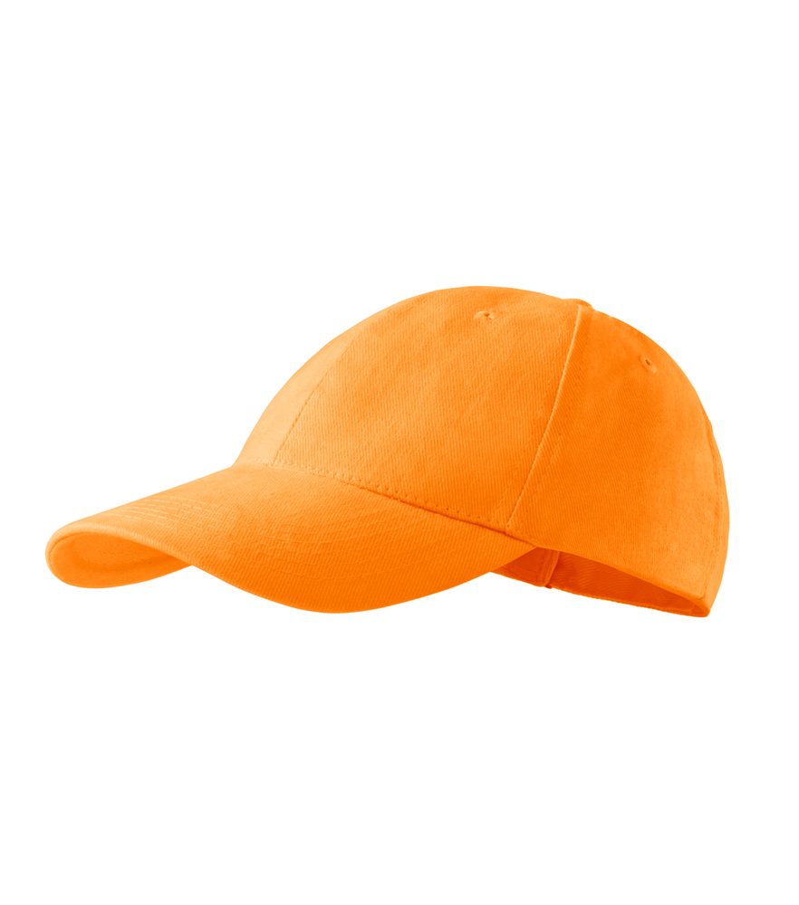 Levně MALFINI Kšiltovka 6Pandarinkově oranžová