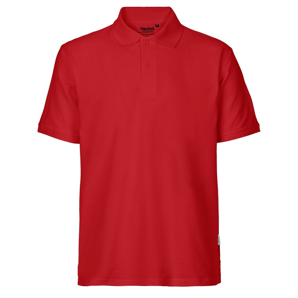 Neutral Pánská polokošile Classic z organické Fairtrade bavlny - Červená | XL