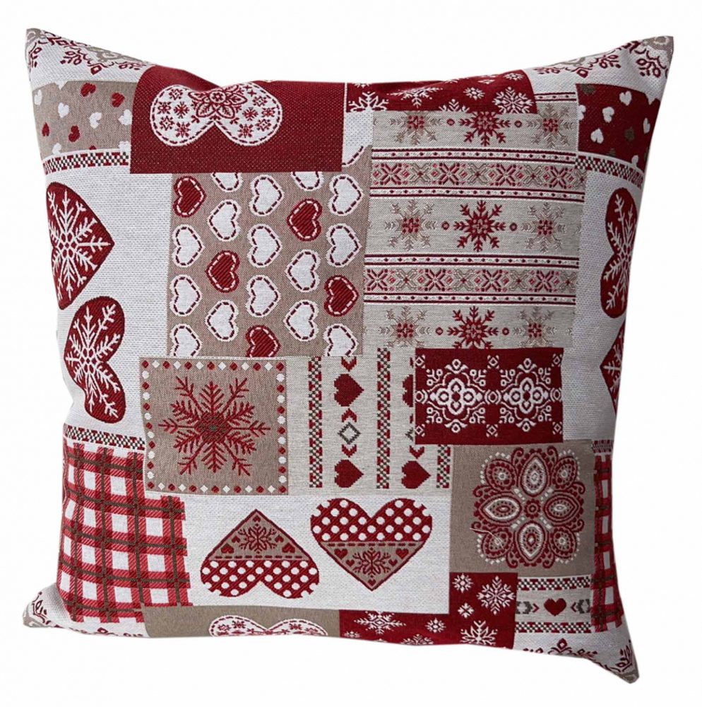 Husă de pernă cu motive de iarnă