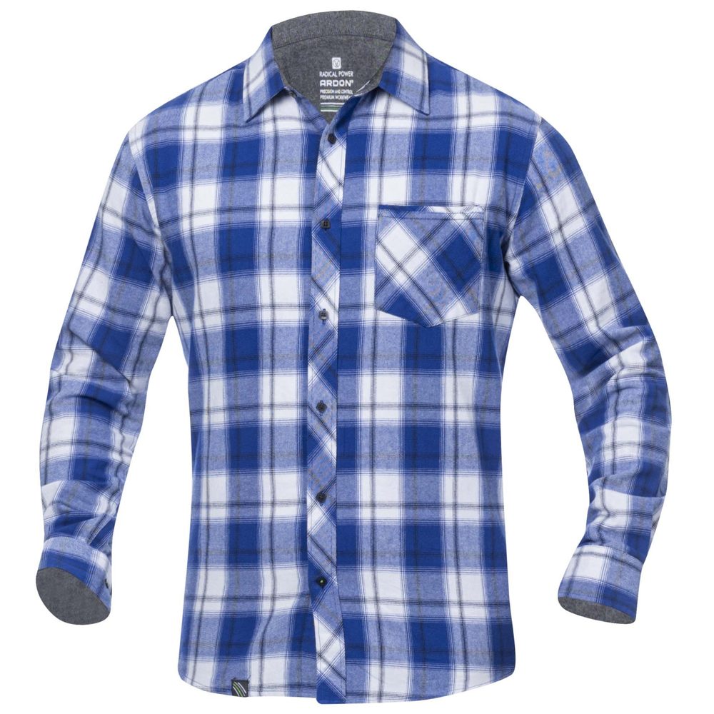 Ardon Flanelová košeľa ARDON OPTIFLANNELS - Stredne modrá | XL