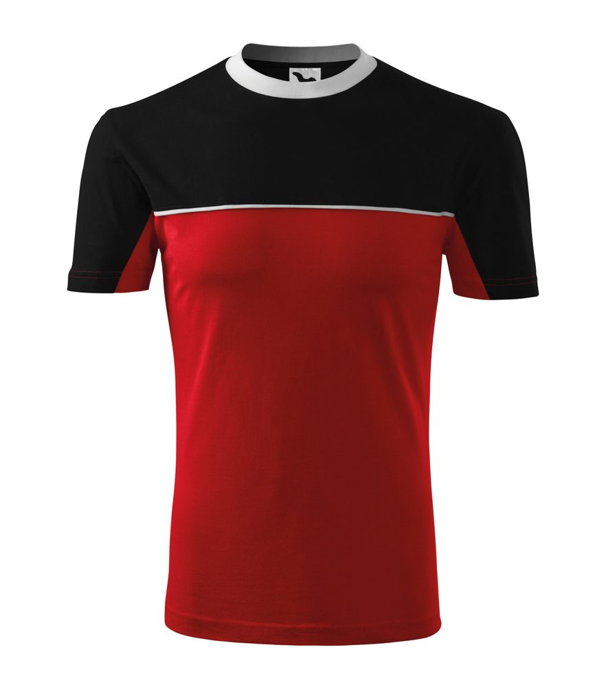 MALFINI Tričko Colormix - Červená | XL