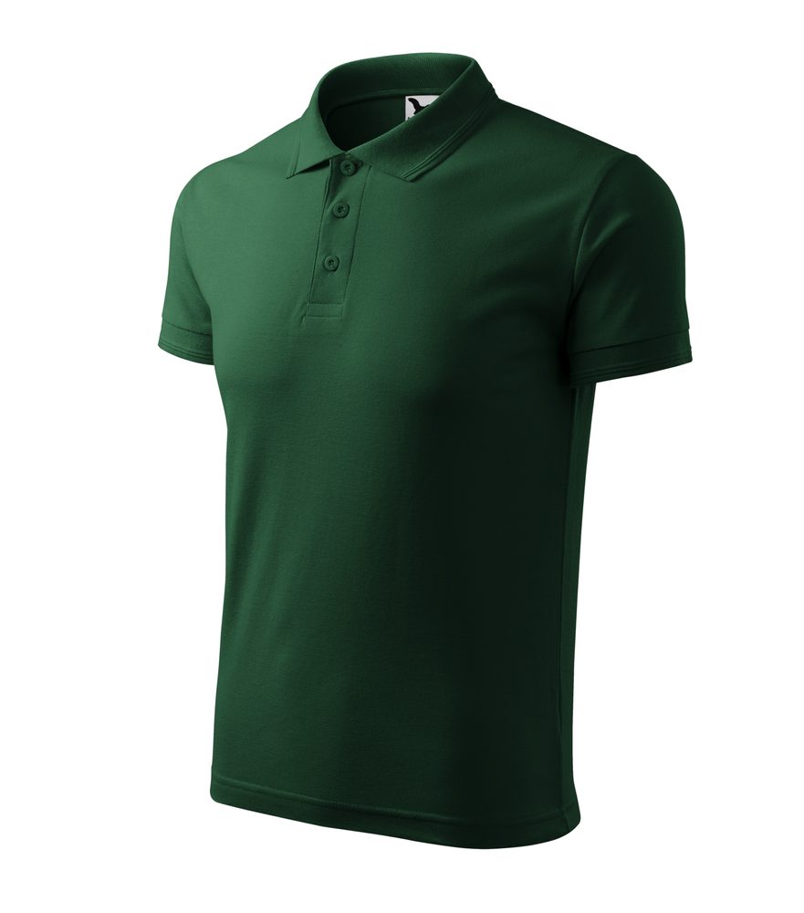 MALFINI Pánská polokošile Pique Polo - Apple green | XXL