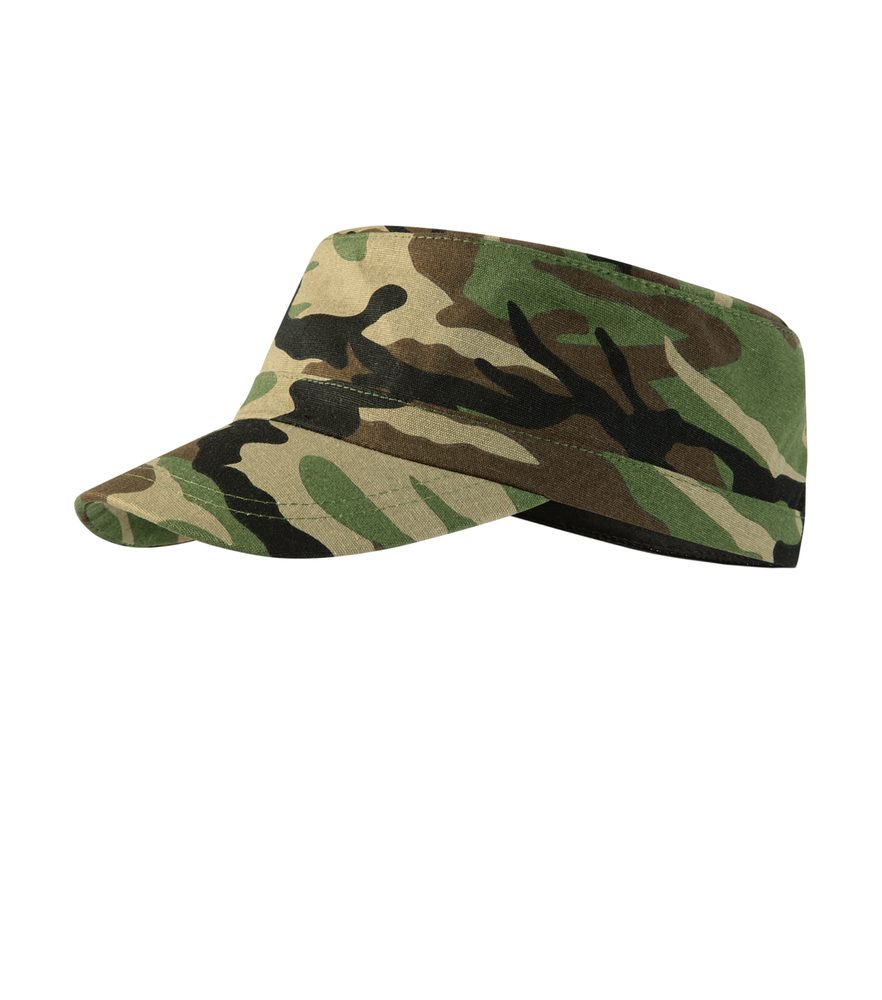 MALFINI Šiltovka Camo Latino - Maskáčová zelená | uni