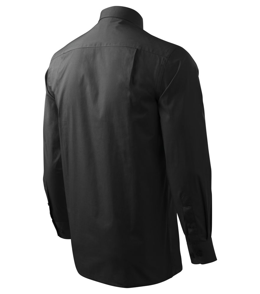 MALFINI Pánská košile Style Long Sleeve - Černá | XL