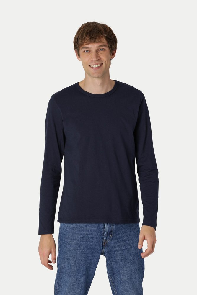 Neutral Pánske tričko s dlhým rukávom z organickej Fairtrade bavlny - Limetková | XXXL