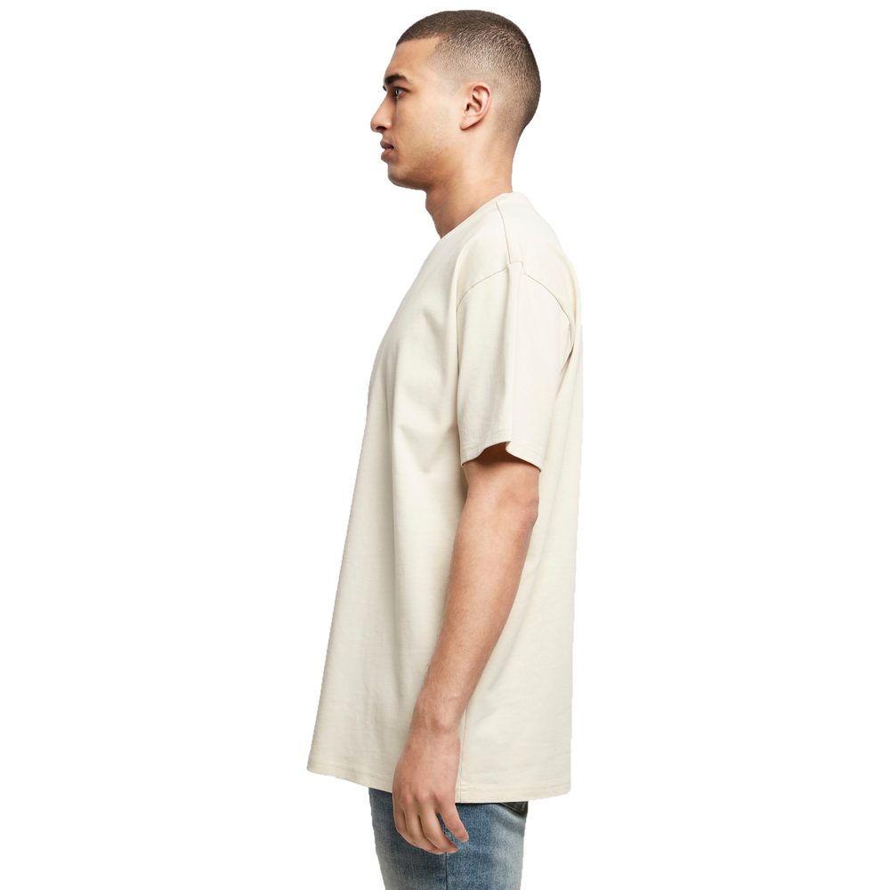 Build Your Brand Pánske tričko Heavy Oversize Tee - Cherry | M