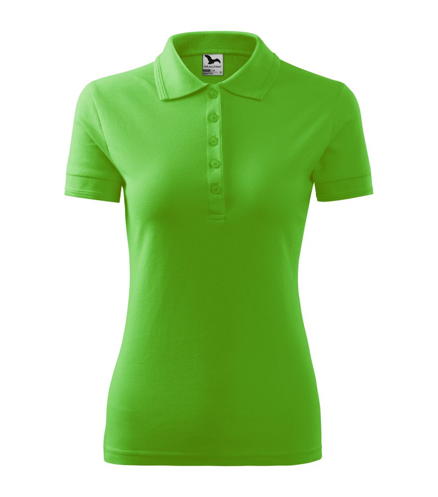 MALFINI Dámská polokošile Pique Polo - Apple green | S