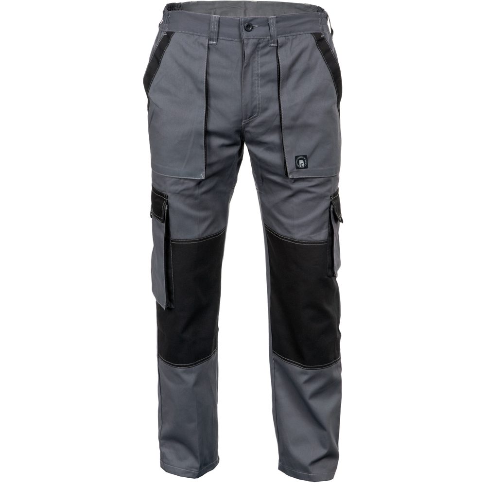 Cerva Pánske pracovné nohavice MAX SUMMER - Antracit / čierna | 64
