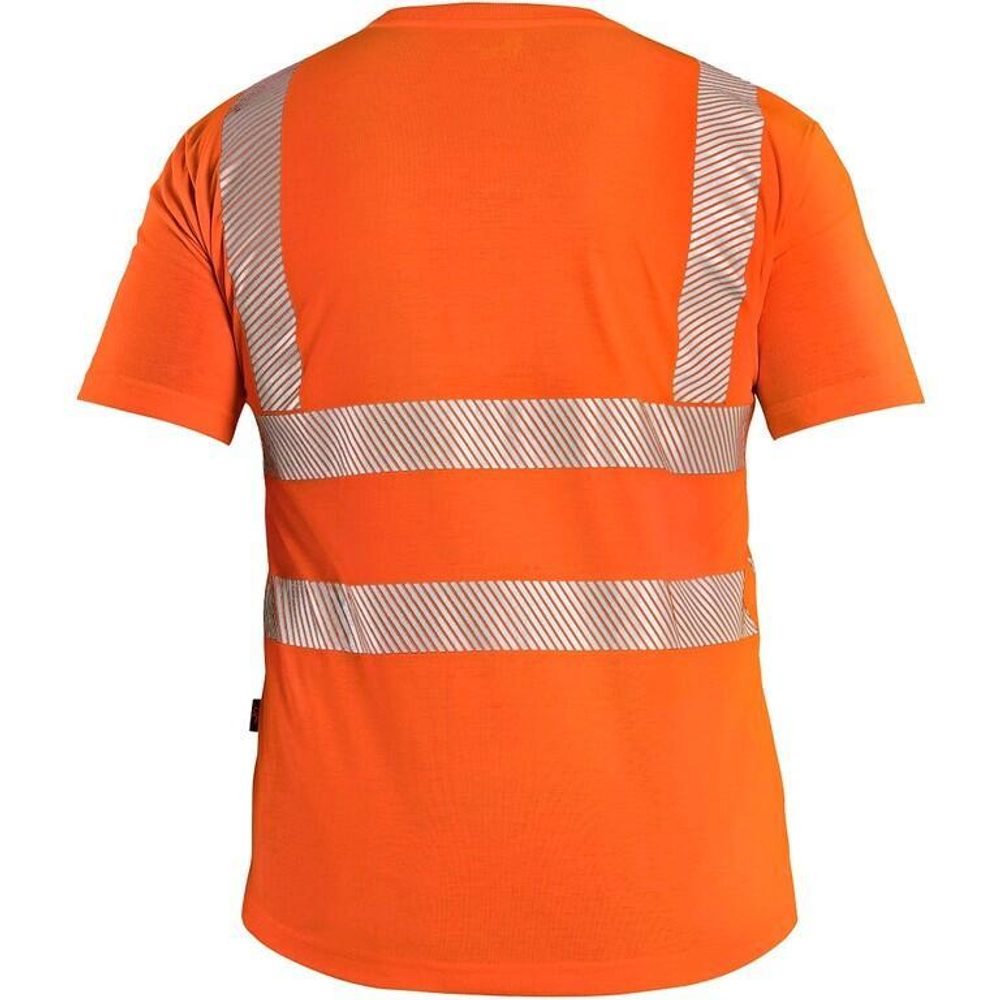 Canis (CXS) Pánské reflexní tričko CXS BANGOR - Oranžová | M