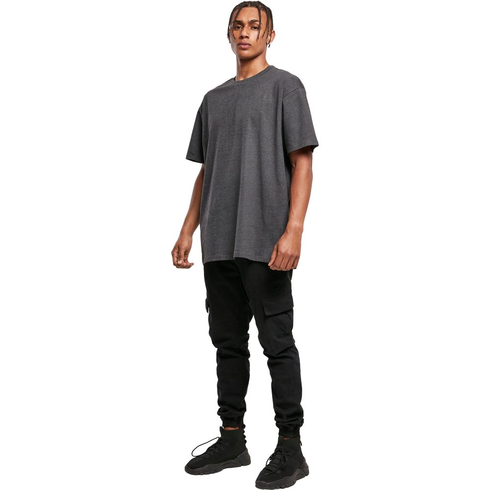 Build Your Brand Pánske tričko Heavy Oversize Tee - Bark | XXXXXL