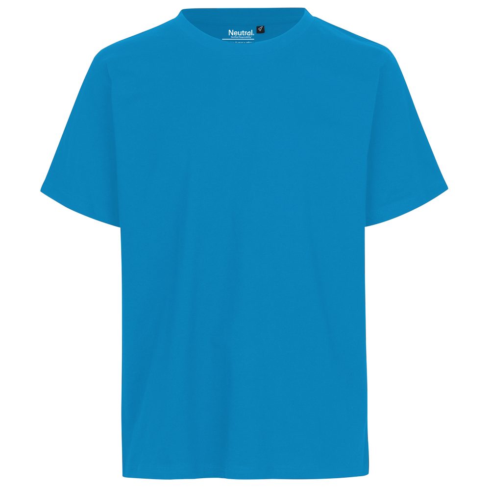 Neutral Tričko z organické Fairtrade bavlny - Safírová modrá | M