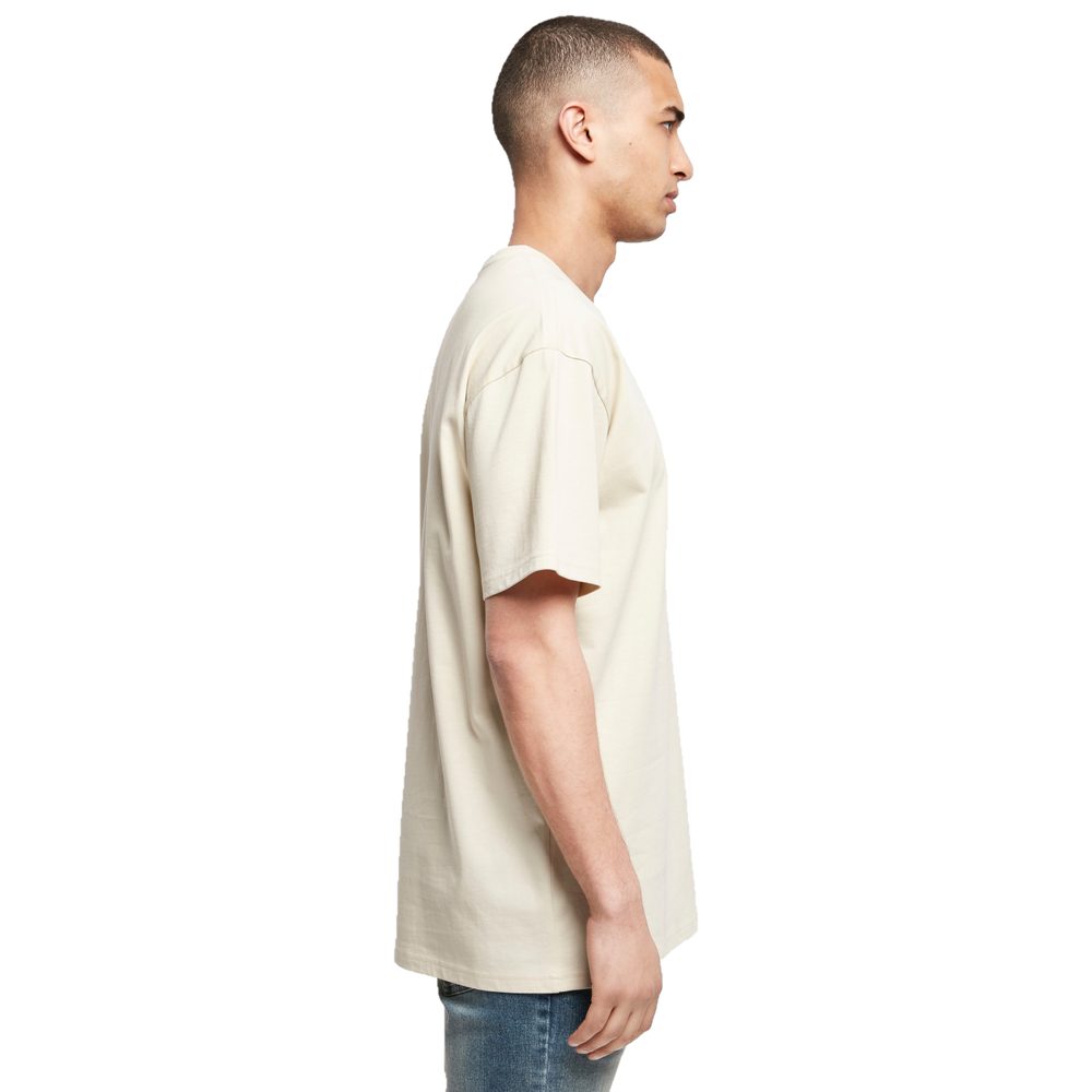 Build Your Brand Pánske tričko Heavy Oversize Tee - Biela | XS