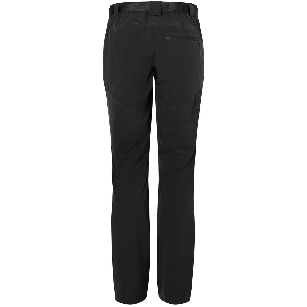 James & Nicholson Pánské trekingové kalhoty JN1206 - Černá / černá | XXL
