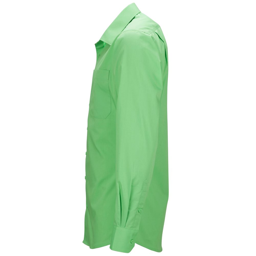 James & Nicholson Pánská košile s dlouhým rukávem JN642 - Limetkově zelená | XXL