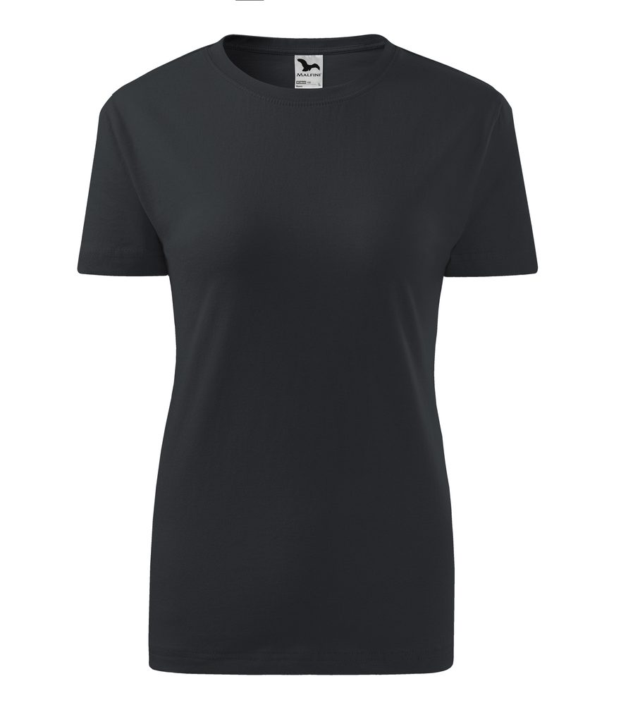 MALFINI Dámske tričko Classic New - Ebony gray | L