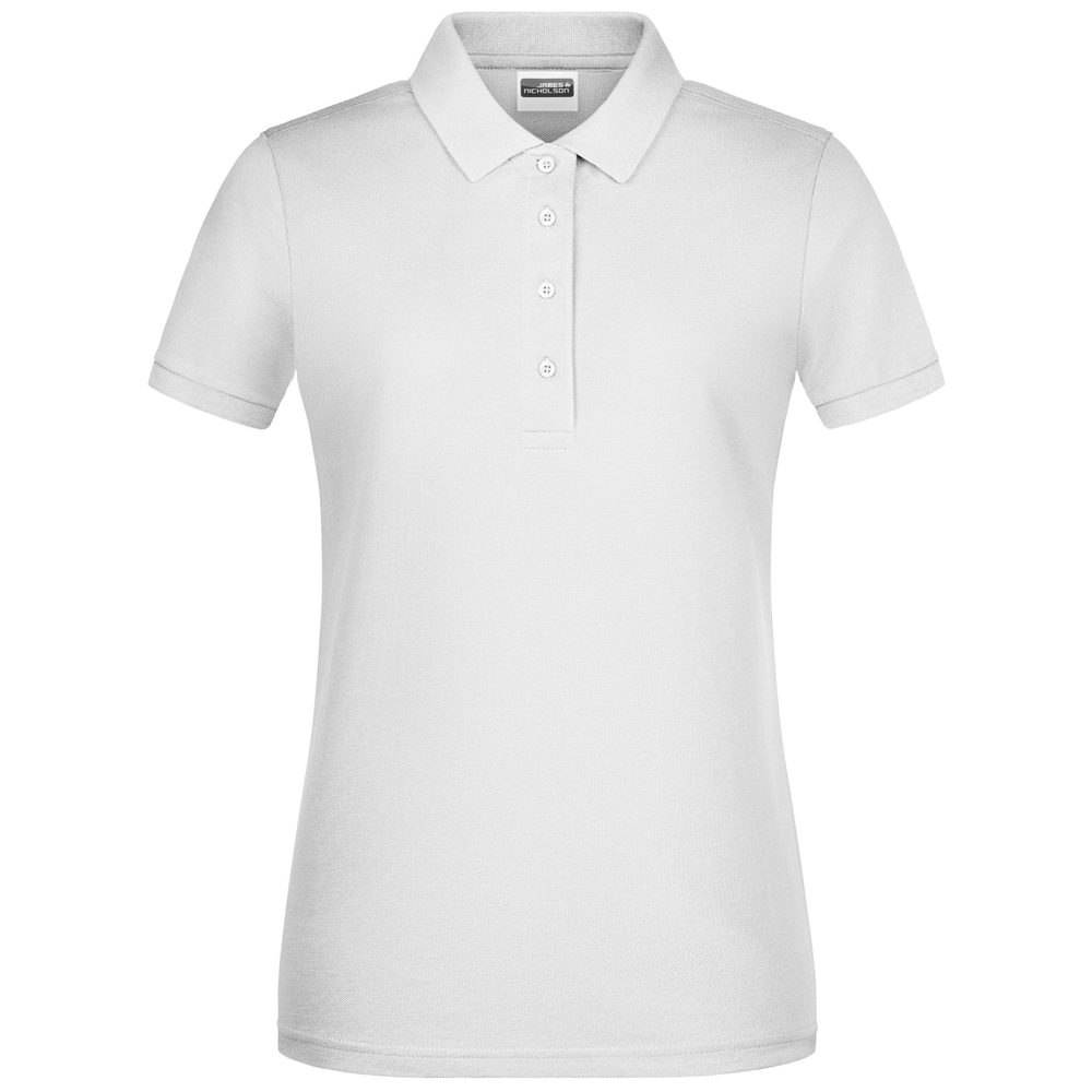 Tricou polo pentru femei din bumbac organic 8009