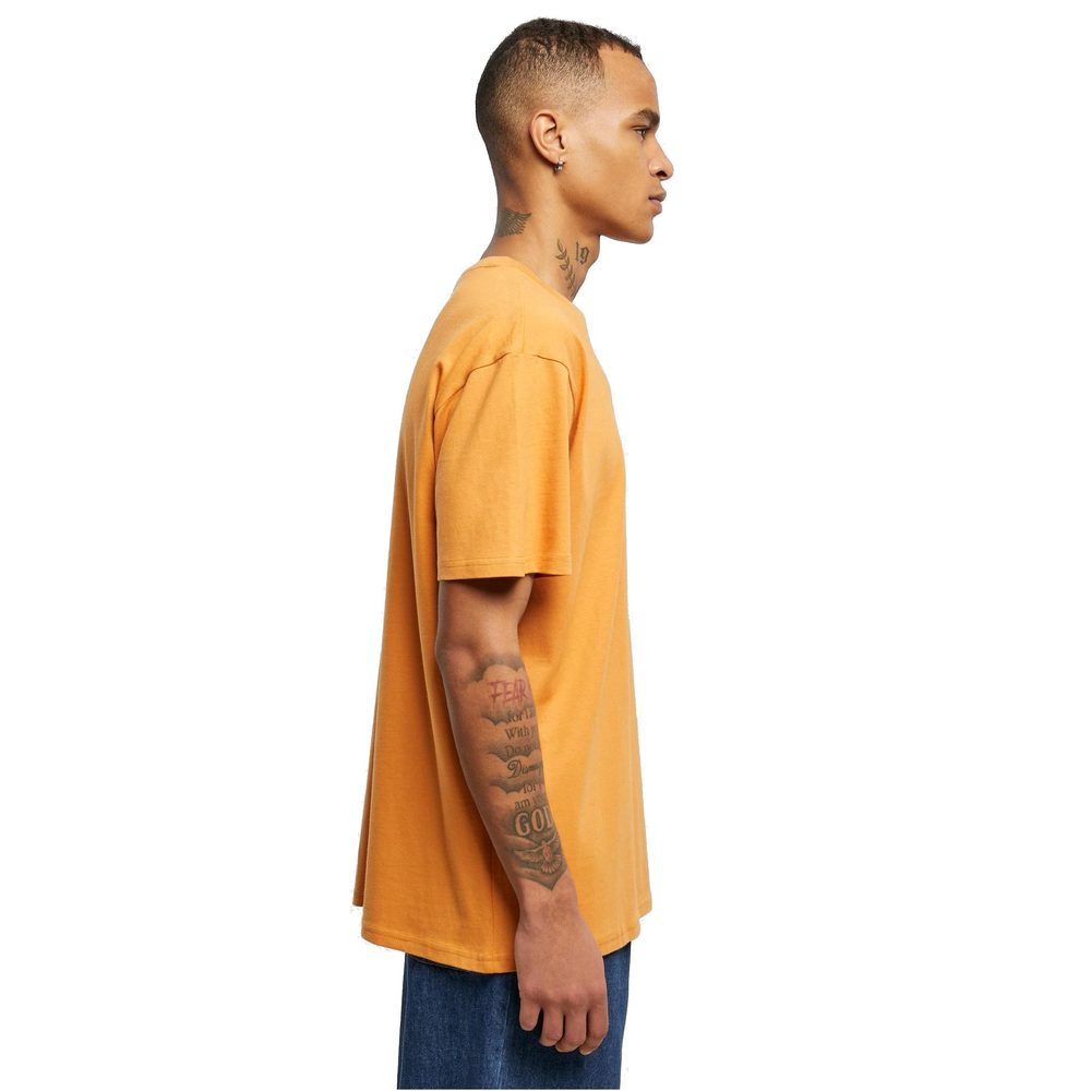 Build Your Brand Pánske tričko Heavy Oversize Tee - Bark | XS