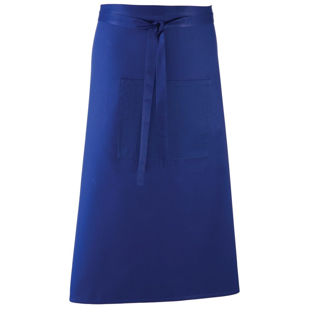 E-shop Premier Workwear Dlhá zástera do pása s vreckom # Kráľovská modrá