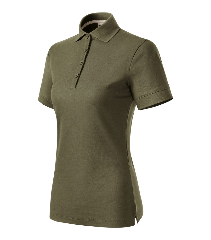 MALFINI Dámska polokošeľa Prime - Khaki | XXL