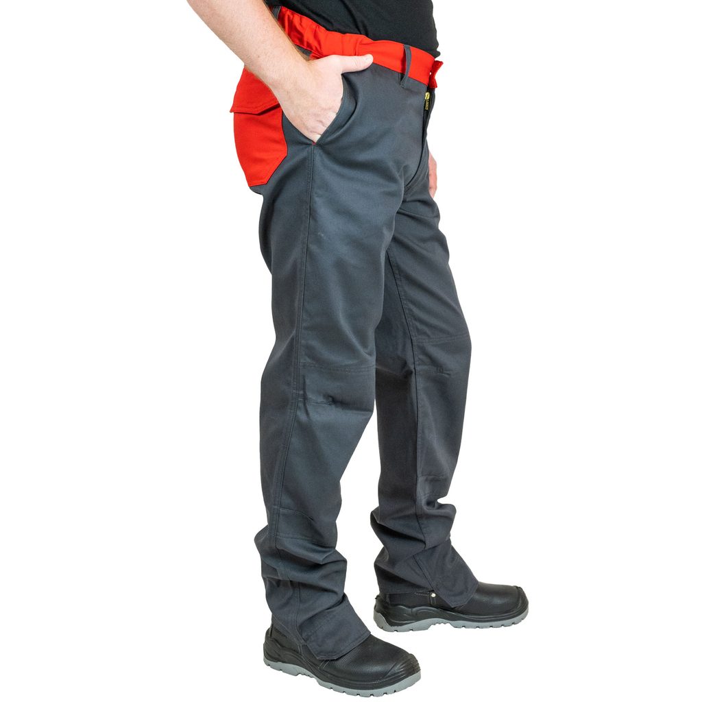 Ochranné pracovné nohavice pre zváračov Proheatect | Zváračské nohavice -  DobrýTextil.sk