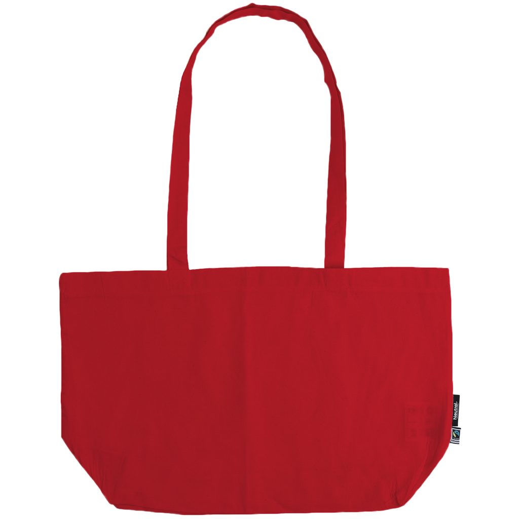 Veľká nákupná taška cez rameno z organickej Fairtrade bavlny -  DobrýTextil.sk