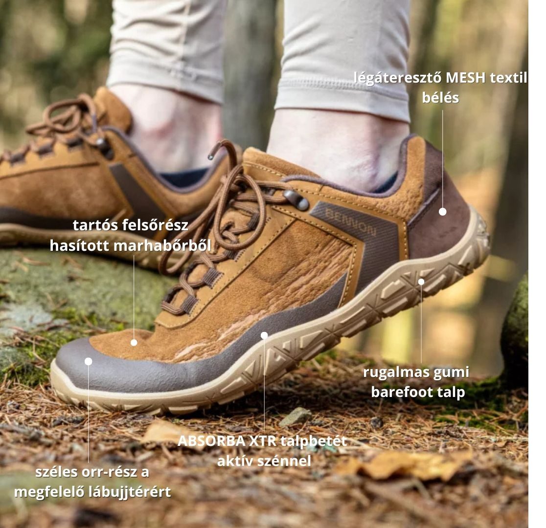 Szabadidős outdoor barefoot cipő