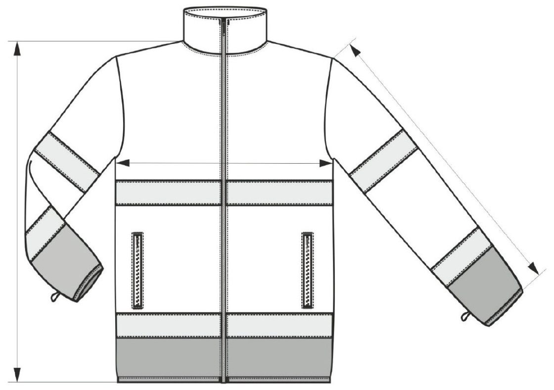 Світловідбиваюча куртка HV Guard 4 в 1