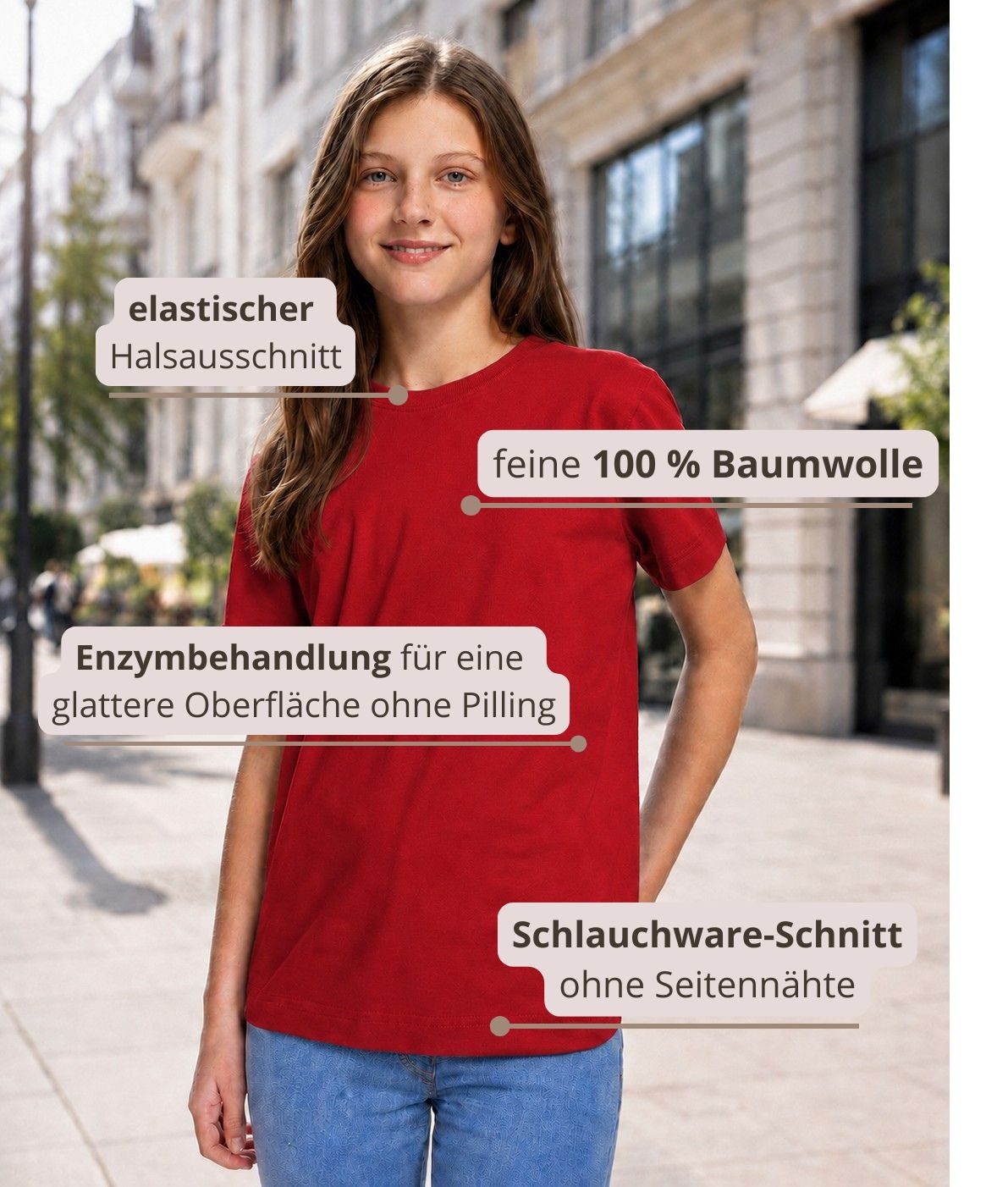Kinder T-Shirt Edge