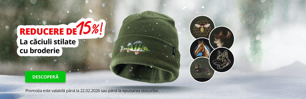 Akce - čepice s výšivkou 2025