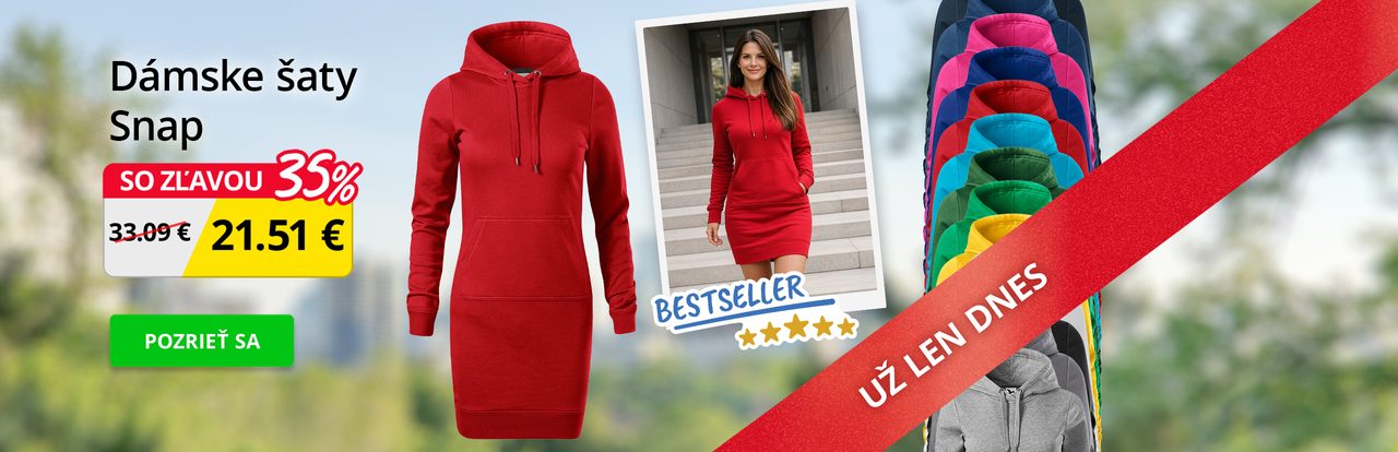 Akce - šaty Snap 2026 - konec