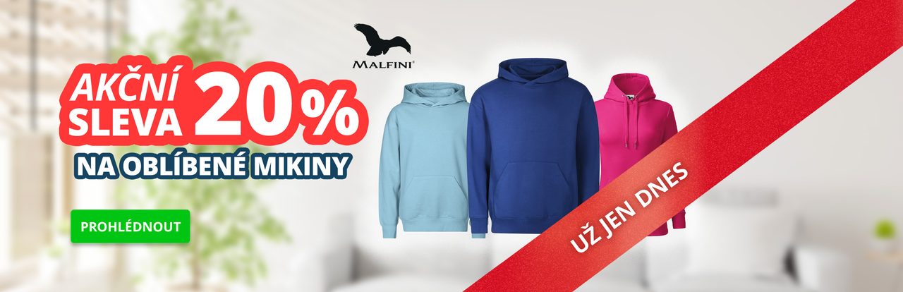 Akce - mikiny 2026 - jen dnes