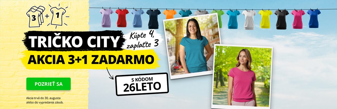 Akce city léto 2026