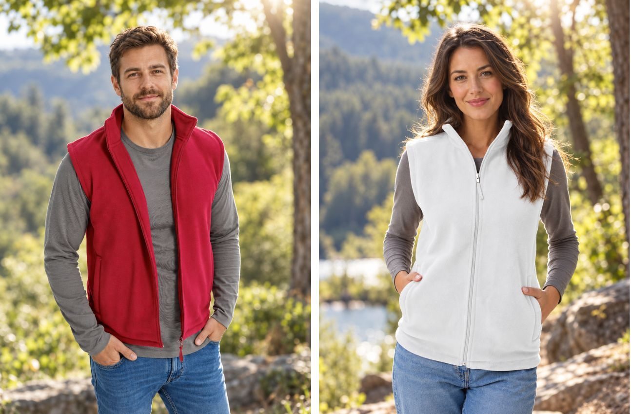Fleece mellény Next