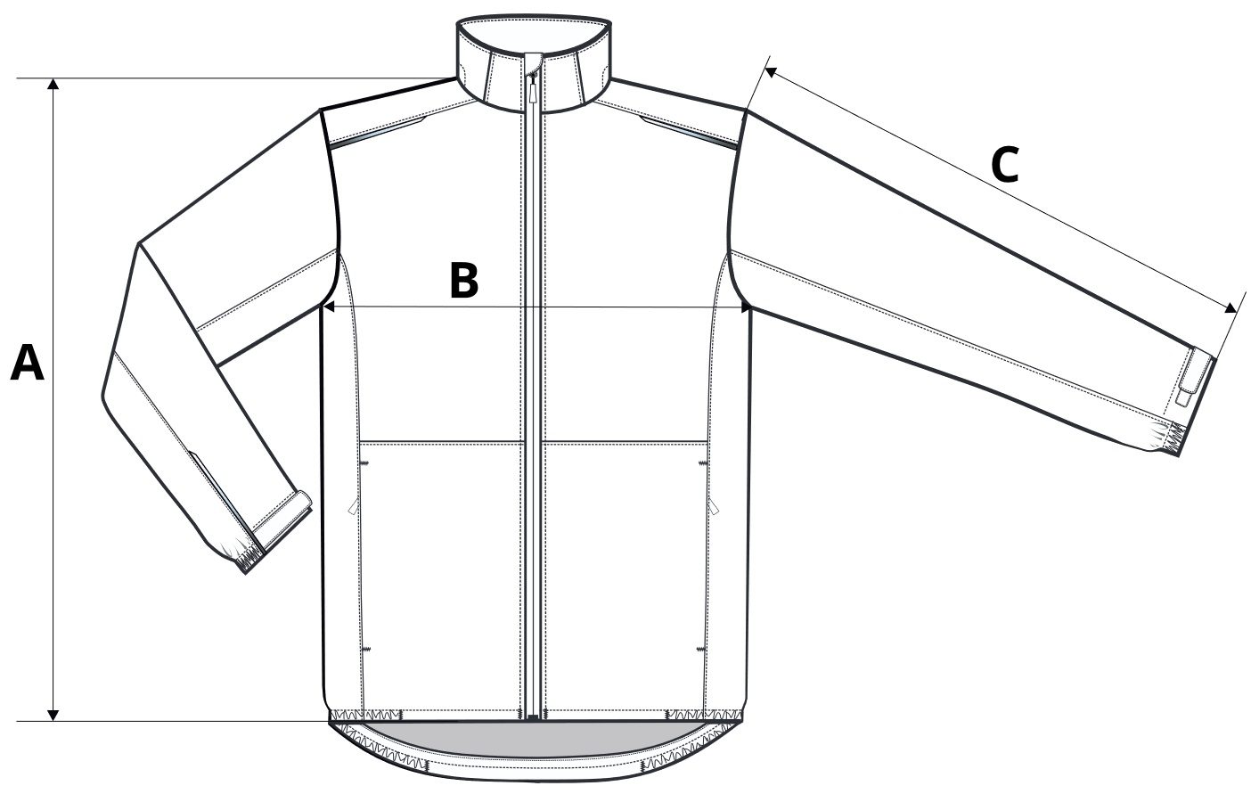 Herrenjacke Rainbow