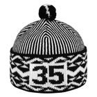 CĂCIULĂ RETRO „ZMIJOVKA“ BONTIS CU CIFRA VÂRSTEI BRODATĂ - FESURI CU POMPON - ACCESORII