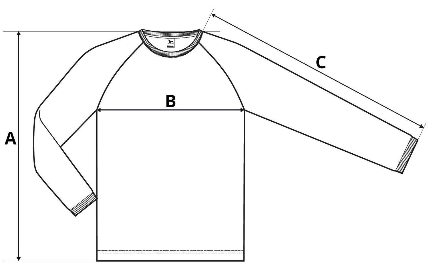 Pánske tričko s dlhým rukávom Street LS