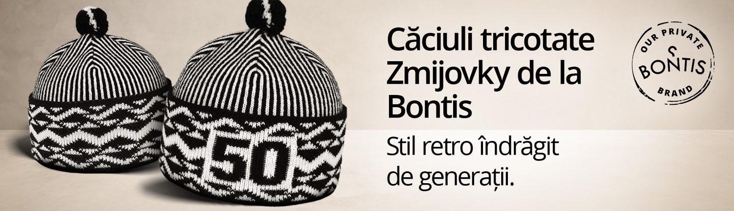 Căciuli tricotate "Zmijovka" de la Bontis