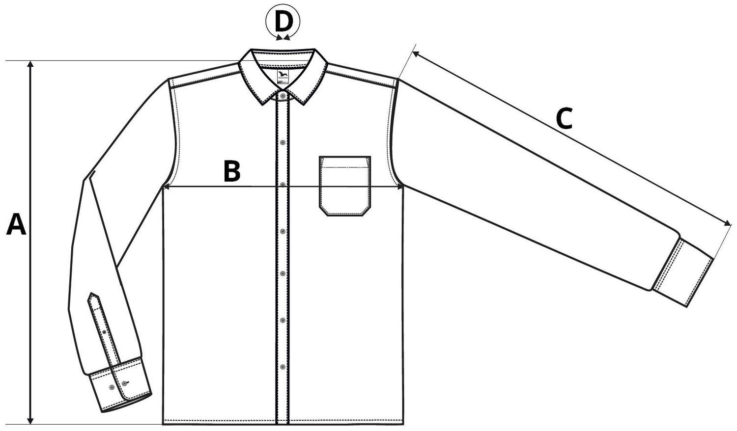 Pánská košile Style Long Sleeve