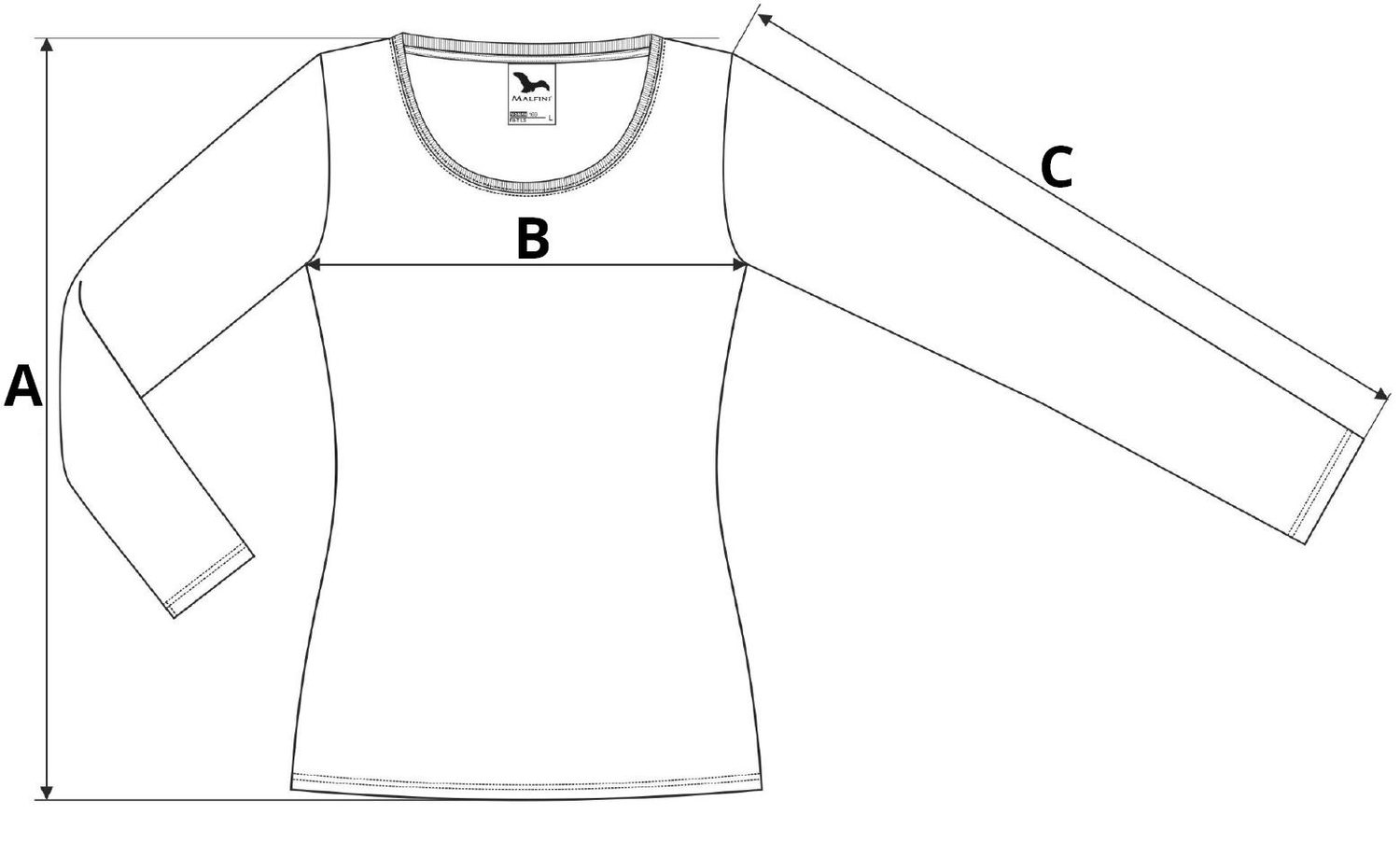 Damen Langarm-T-Shirt Merino Rise LS