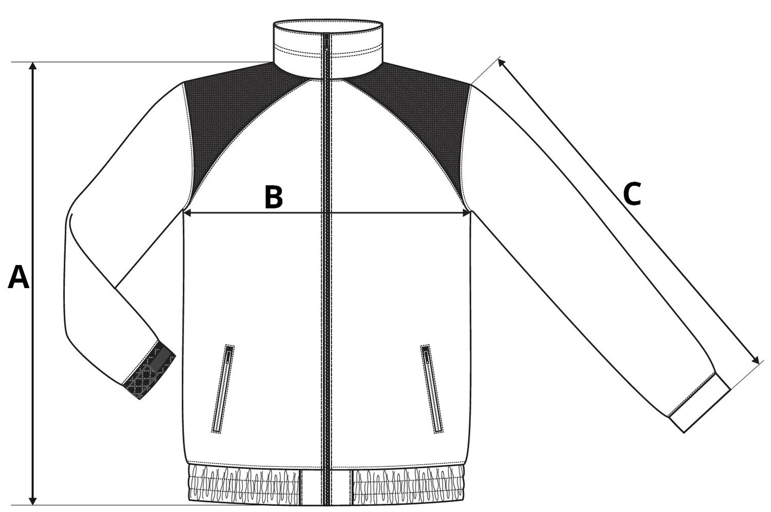 Fleecová mikina Jacket Hi-Q