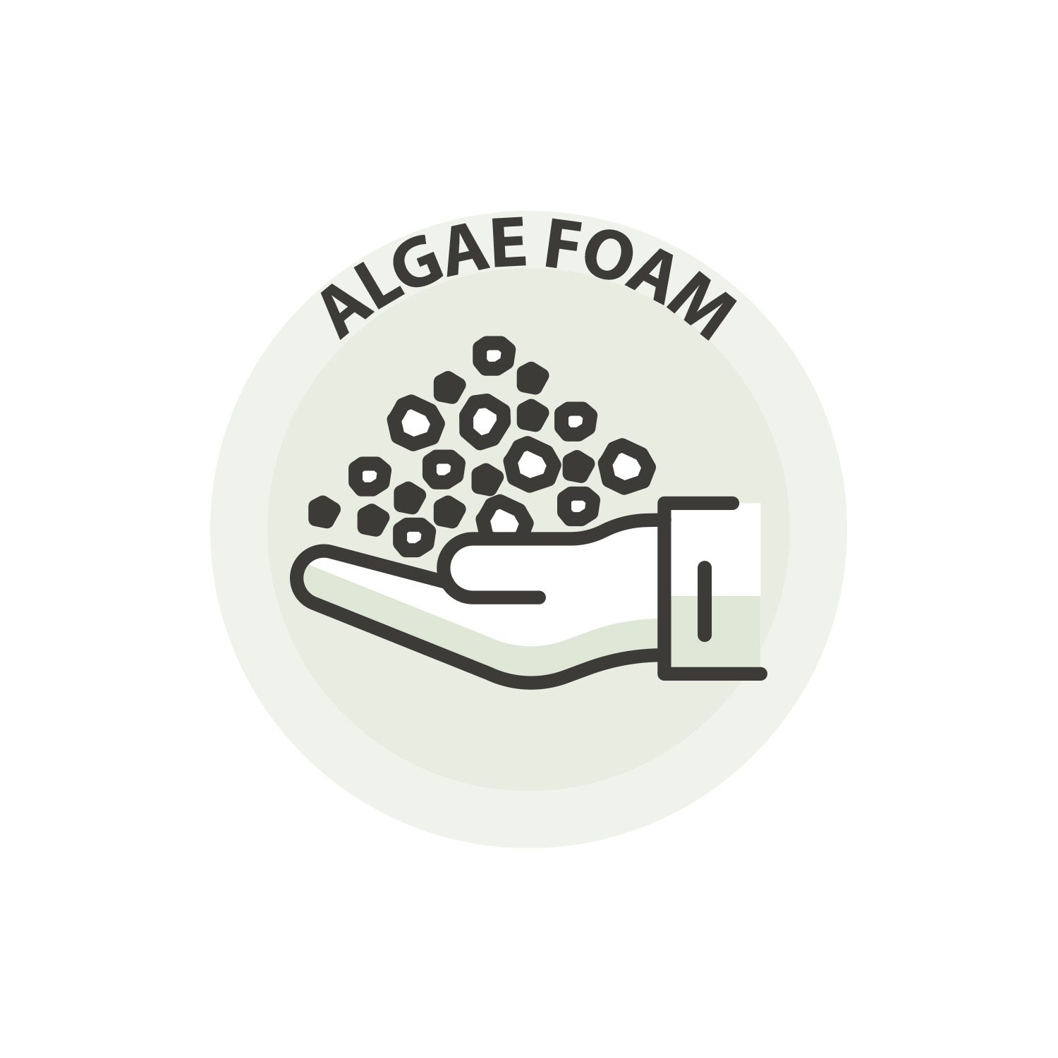 Algae foam