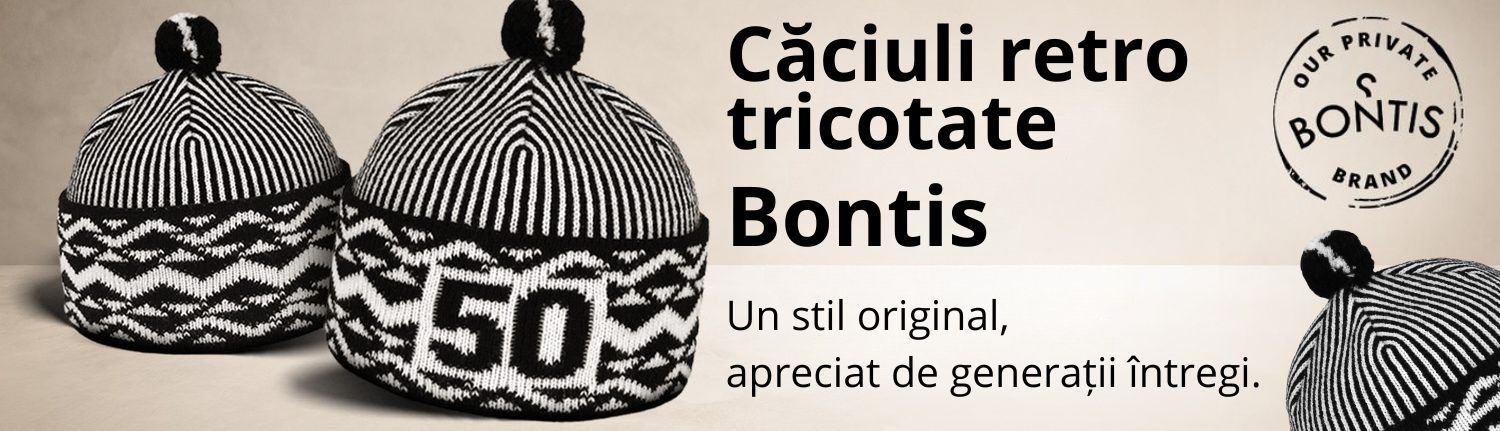 Căciuli tricotate "Zmijovka" de la Bontis
