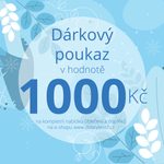 Dárkový poukaz 1000 Kč