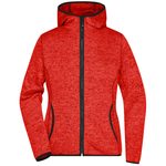 Dámská mikina s kapucí na zip JN588 